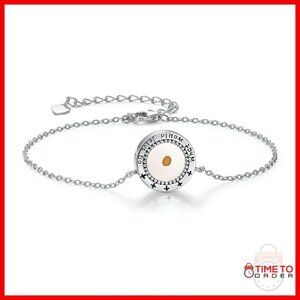 Sterling Silver WWJD Mustard Seed Bracelet Christian Jewelry 7+2in